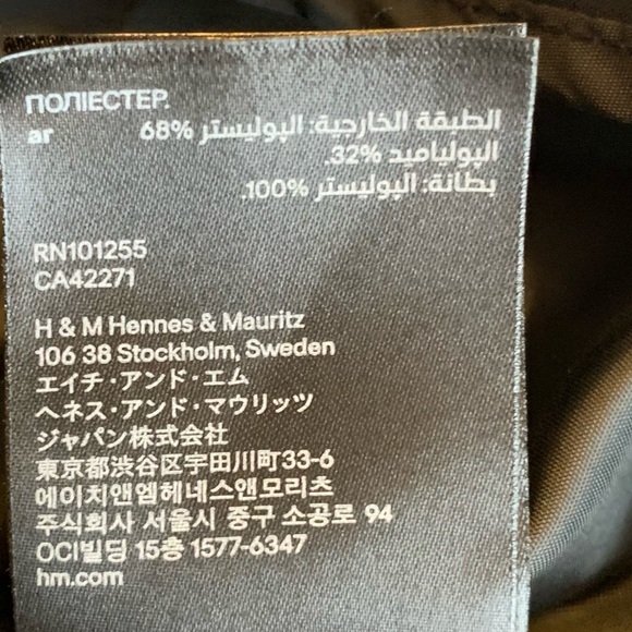 H&M charcoal gray summer event dress. High quality - Picture 13 of 13